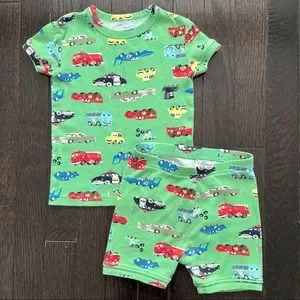 GAP Pajamas Pixar Gap Organic Cotton Cars Short Sleeve Pyjama Set Size 4 Years Poshmark